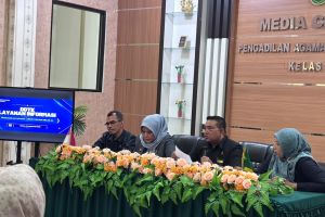 Pengadilan Agama Lubuk Pakam melaksanakan kegiatan Diklat di Tempat Kerja (DDTK) dengan tema Layanan Informasi
