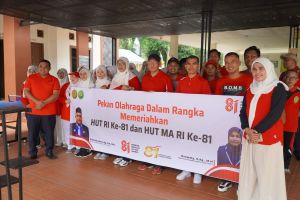 PEKAN OLAHRAGA PENGADILAN AGAMA LUBUK PAKAM RESMI DIBUKA! Dalam rangka memeriahkan HUT ke-81 Kemerdekaan Republik Indonesia dan HUT ke-81 Mahkamah Agung Republik Indonesia.