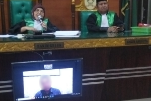 Pengadilan Agama Lubuk Pakam melaksanakan sidang secara teleconference dengan Mahkamah Syar’iyah Langsa dalam pemeriksaan perkara Nomor 2192/Pdt.G/2026/PA.Lpk